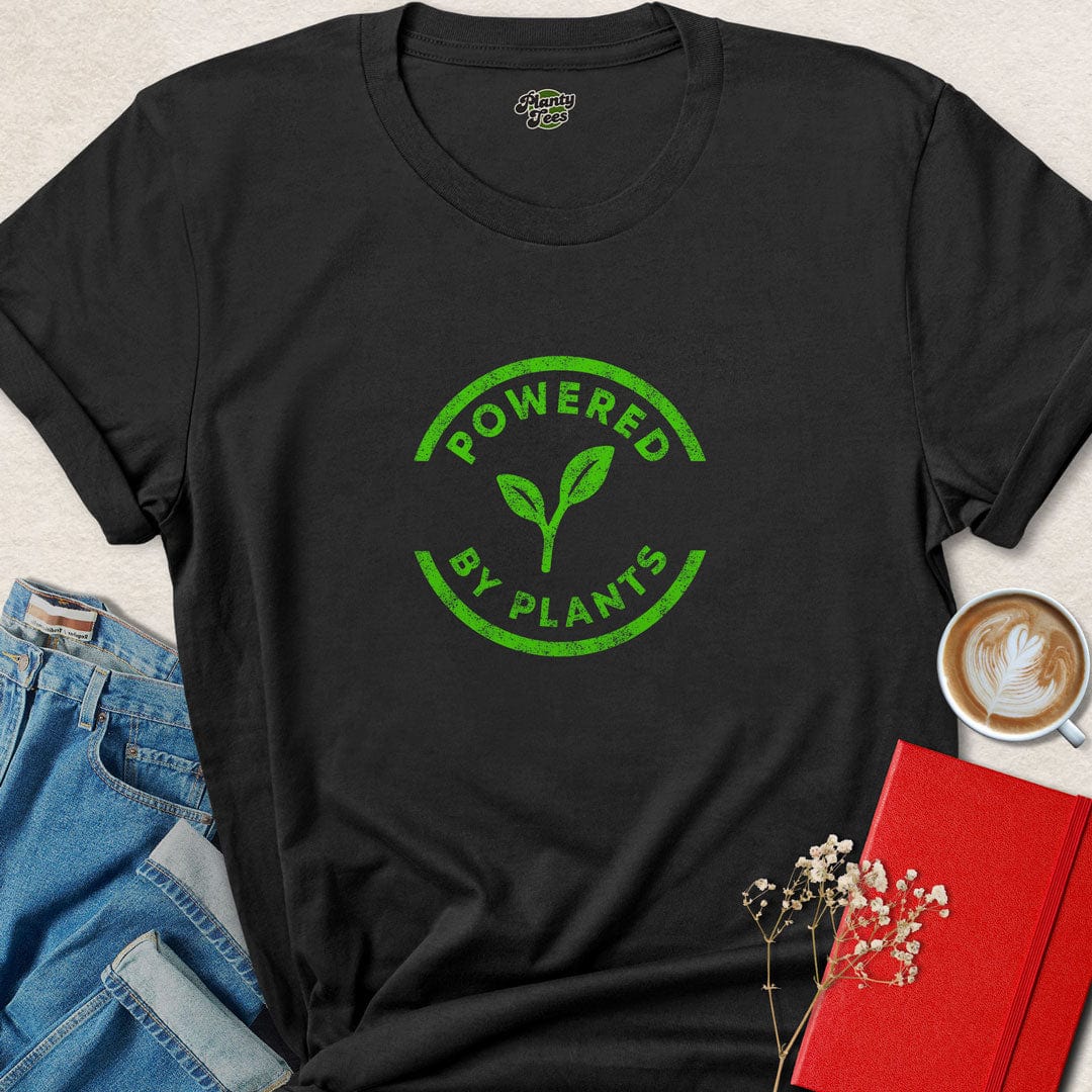 Powered By Plants Green T-Shirt