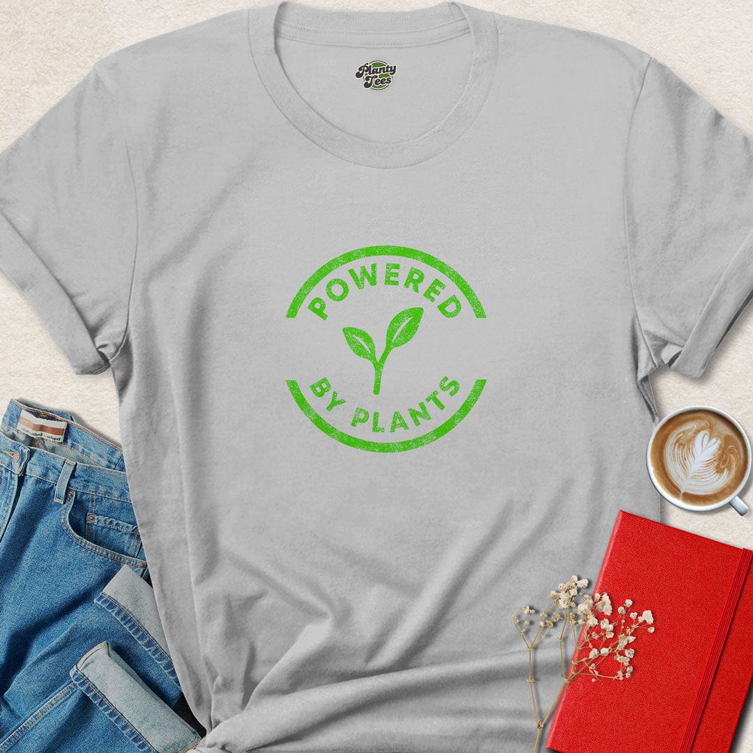 Powered By Plants Green T-Shirt