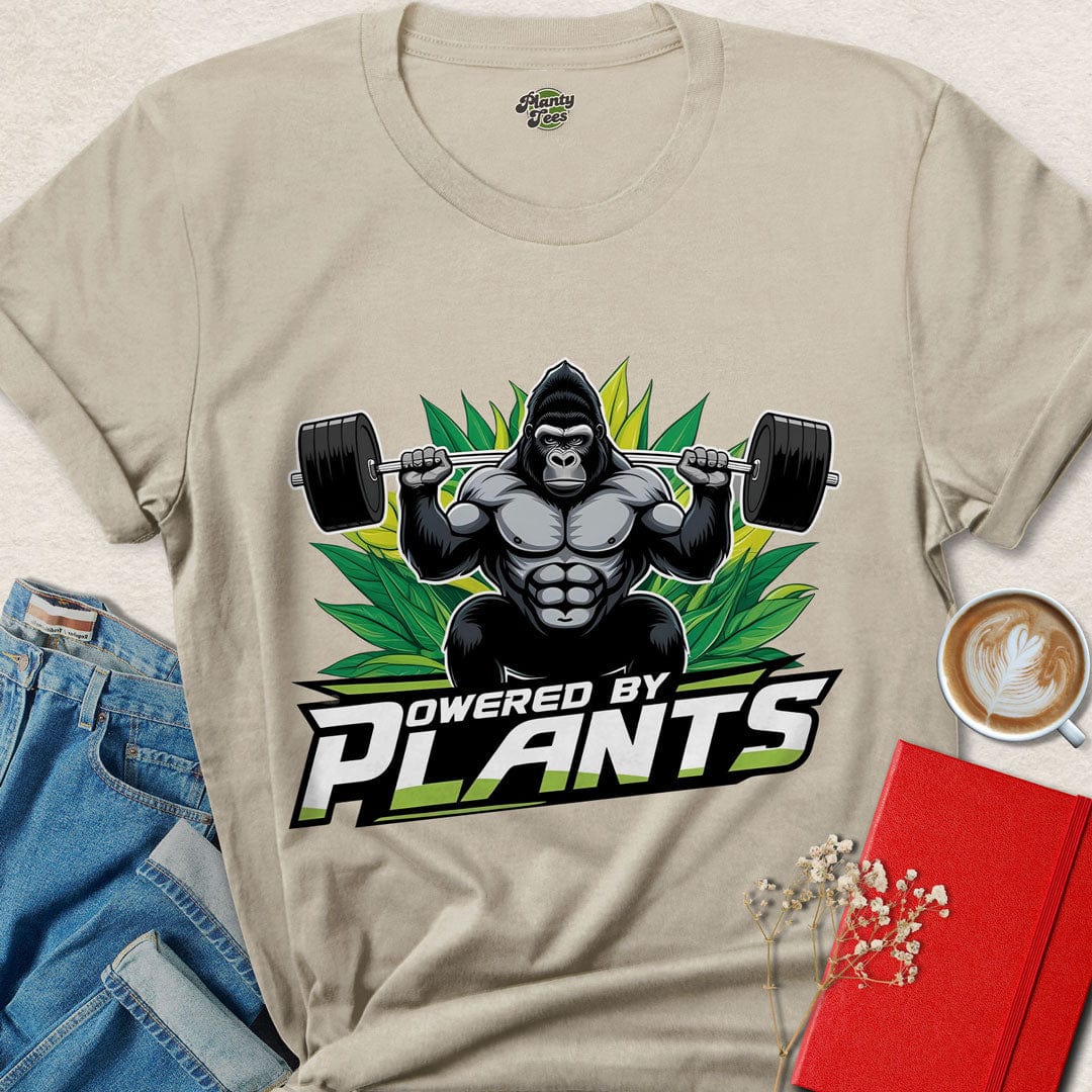 Powered by Plants Gorillas T-Shirt