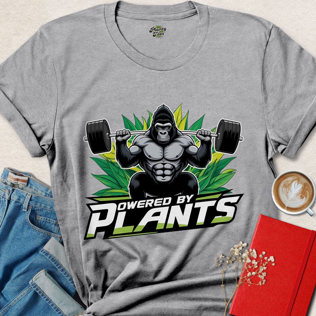 Powered by Plants Gorillas T-Shirt
