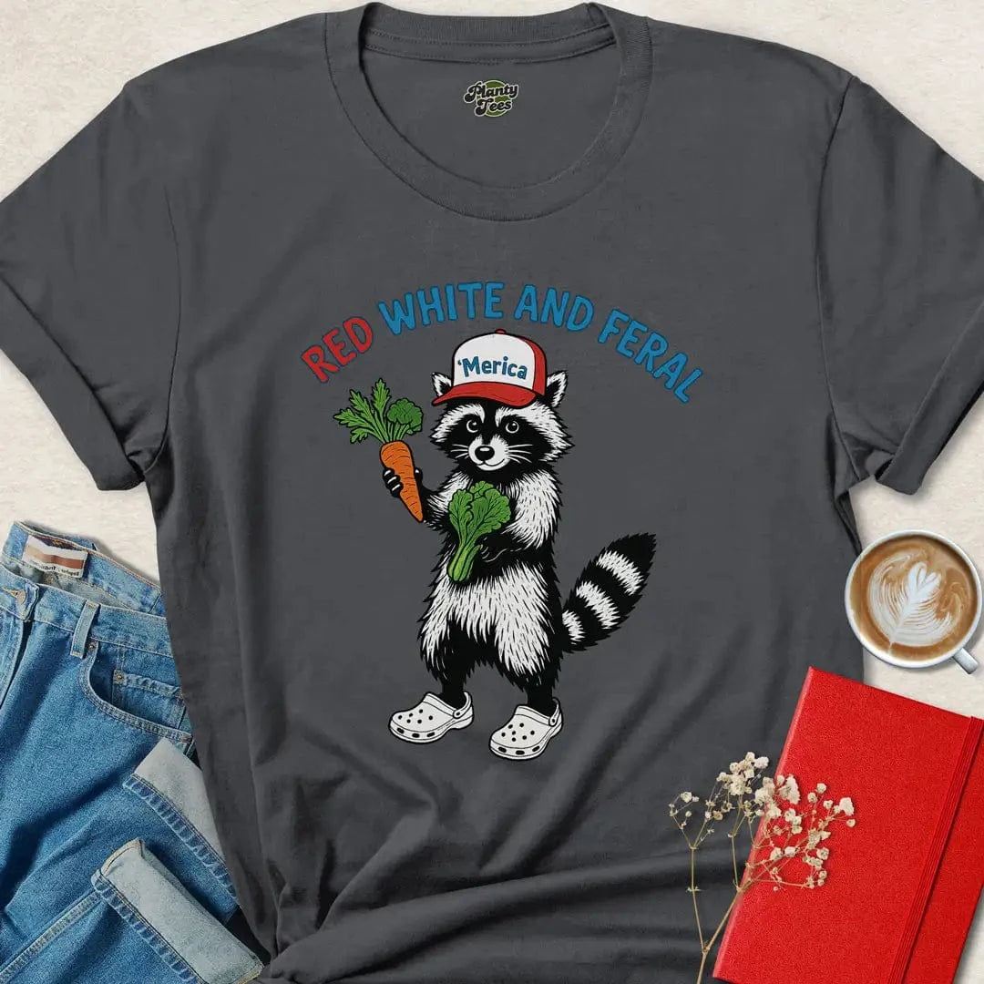 Red White and Feral T-Shirt