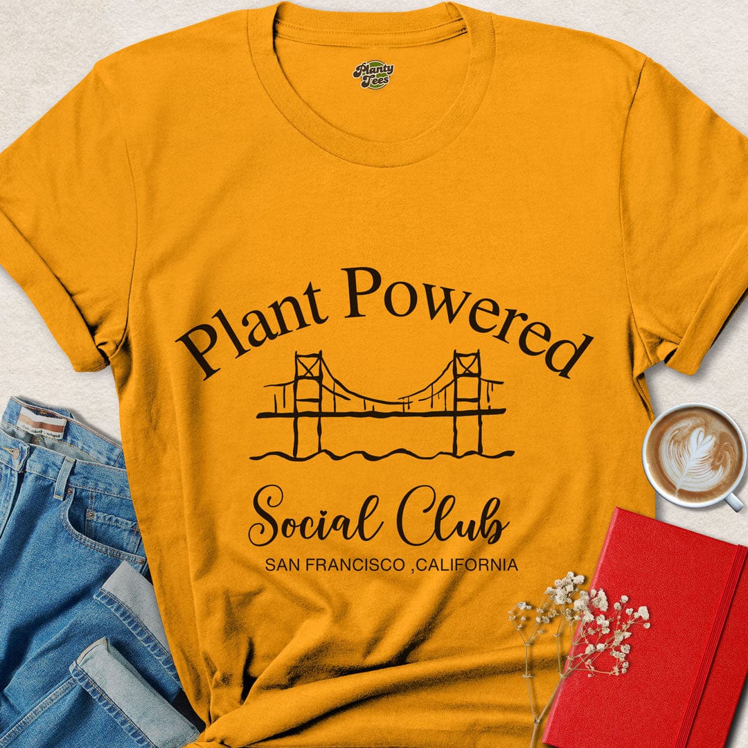 Plant Powered Social Club, San Francisco, T-Shirt