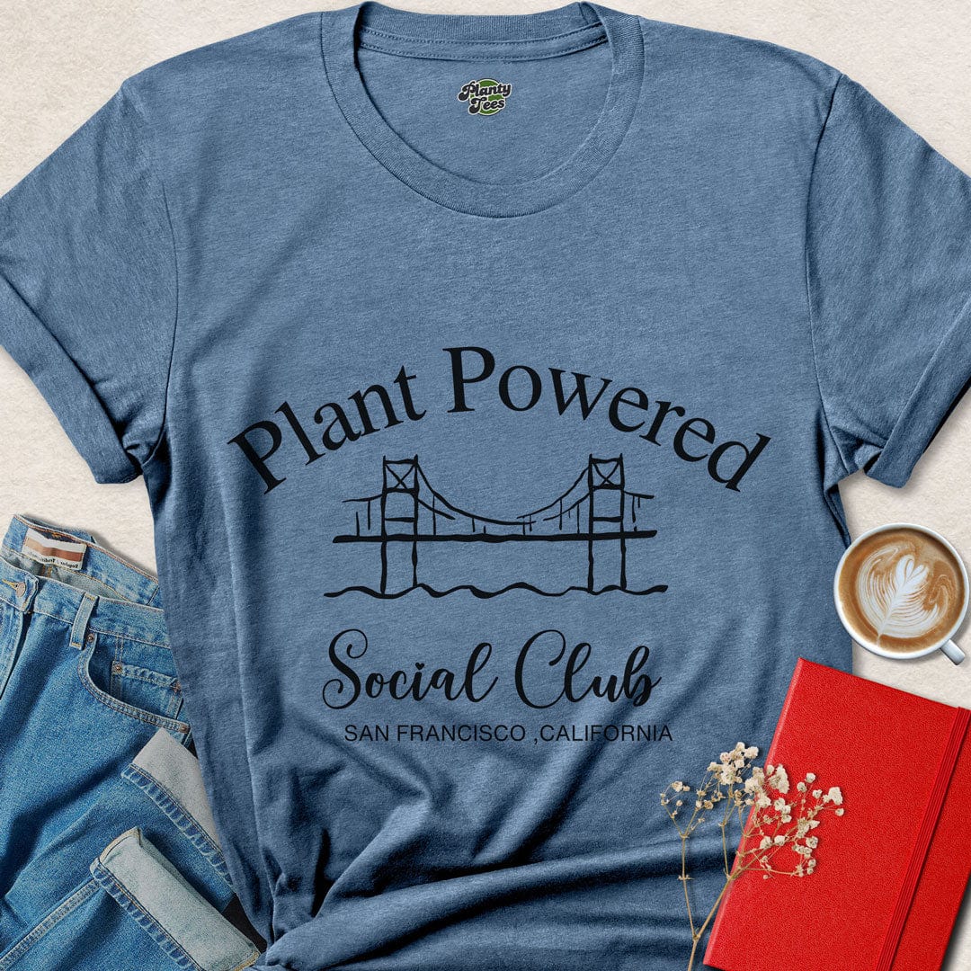 Plant Powered Social Club, San Francisco, T-Shirt
