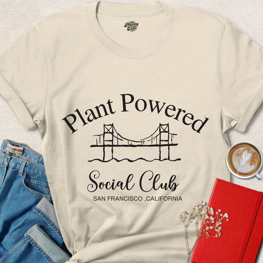 Plant Powered Social Club, San Francisco, T-Shirt