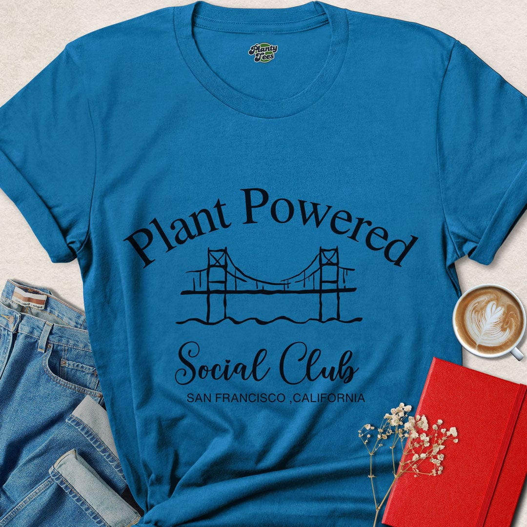 Plant Powered Social Club, San Francisco, T-Shirt