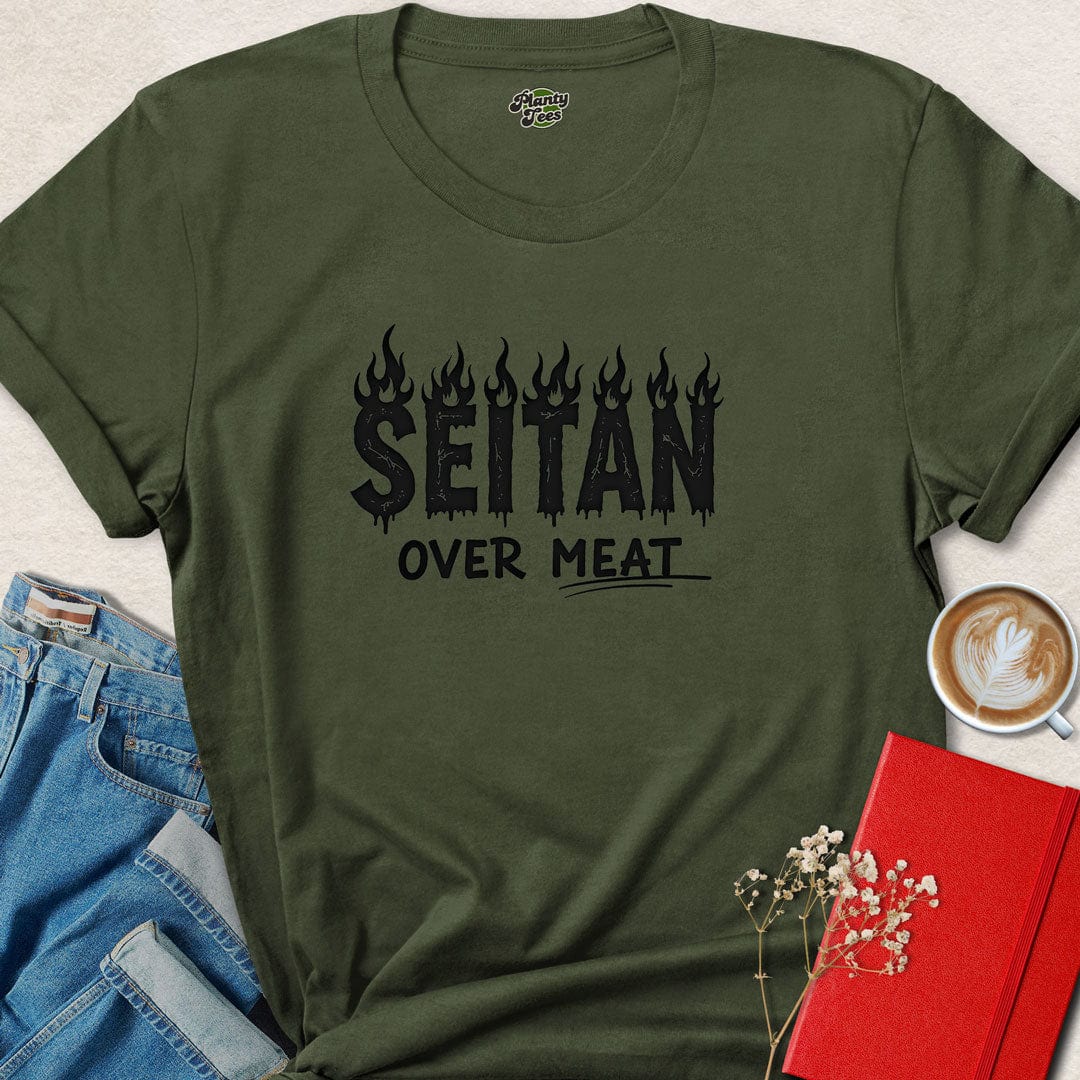 Seitan Over Meat T-Shirt