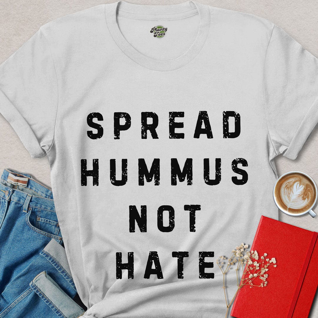 Spread Hummus Not Hate Typo T-Shirt