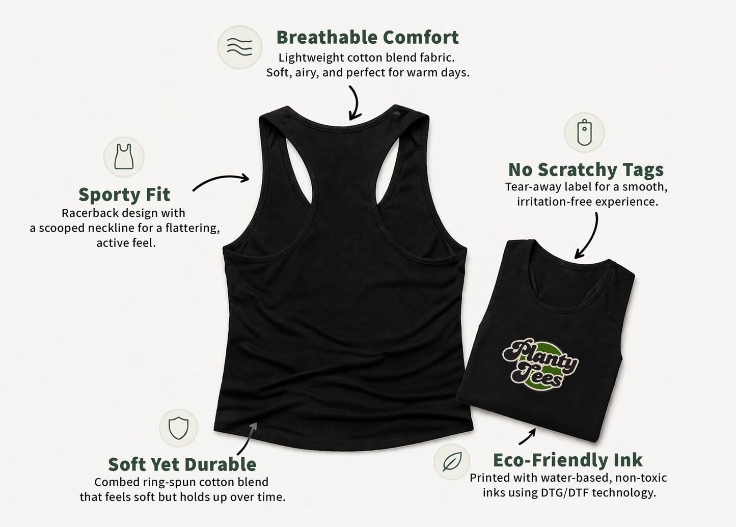 Live Gently Vegan Tank Top