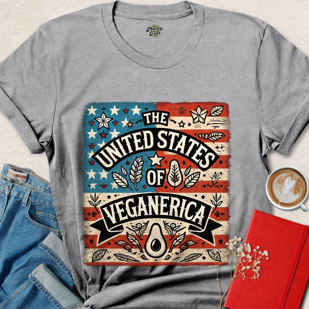 United States of Veganerica T-Shirt