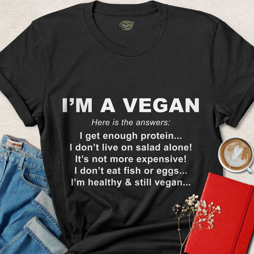 Vegan Common Questions T-Shirt