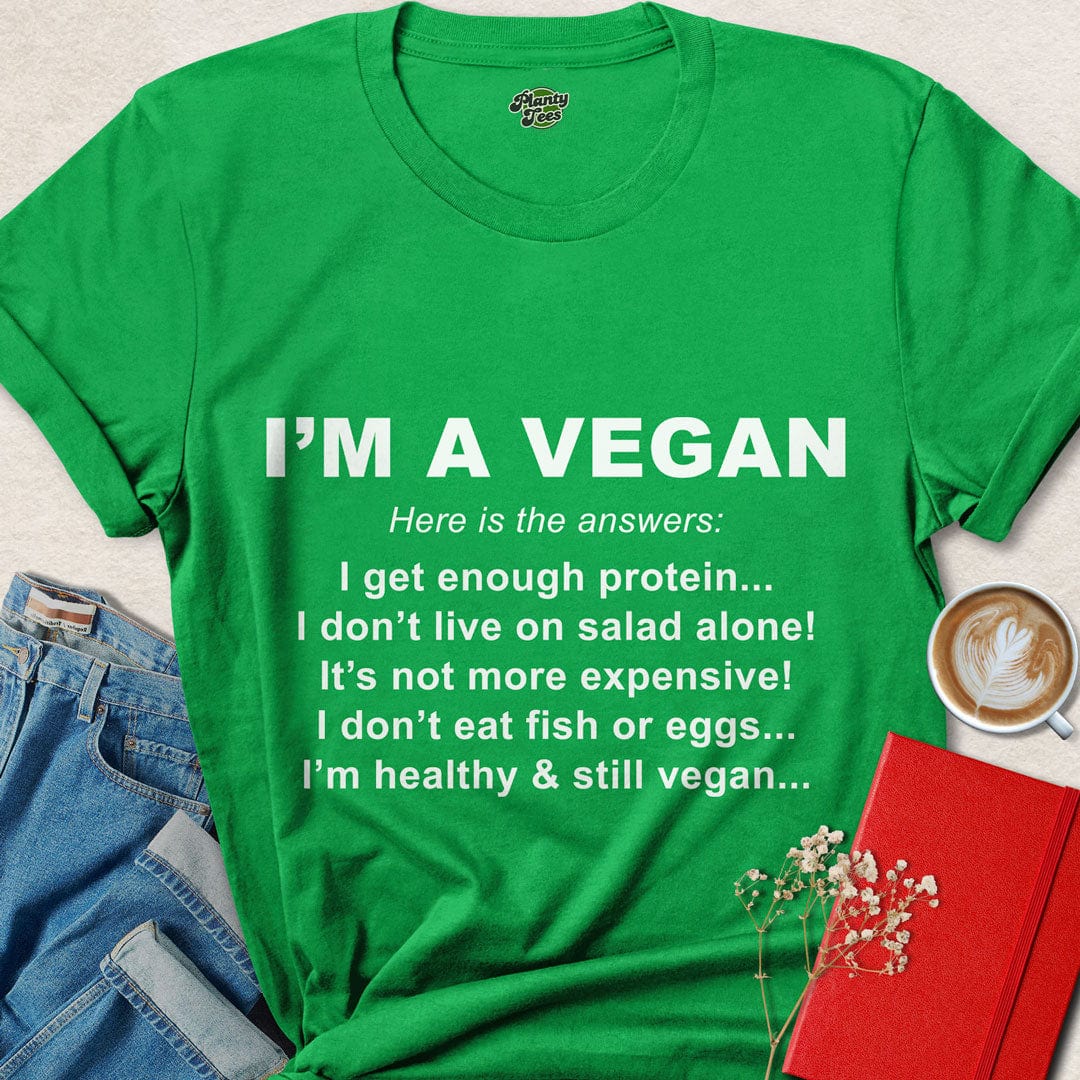 Vegan Common Questions T-Shirt