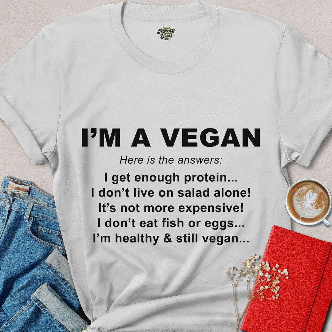 Vegan Common Questions T-Shirt