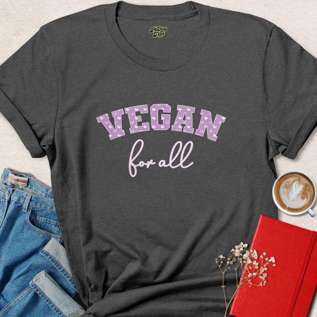 Vegan For All Butterfly T-Shirt