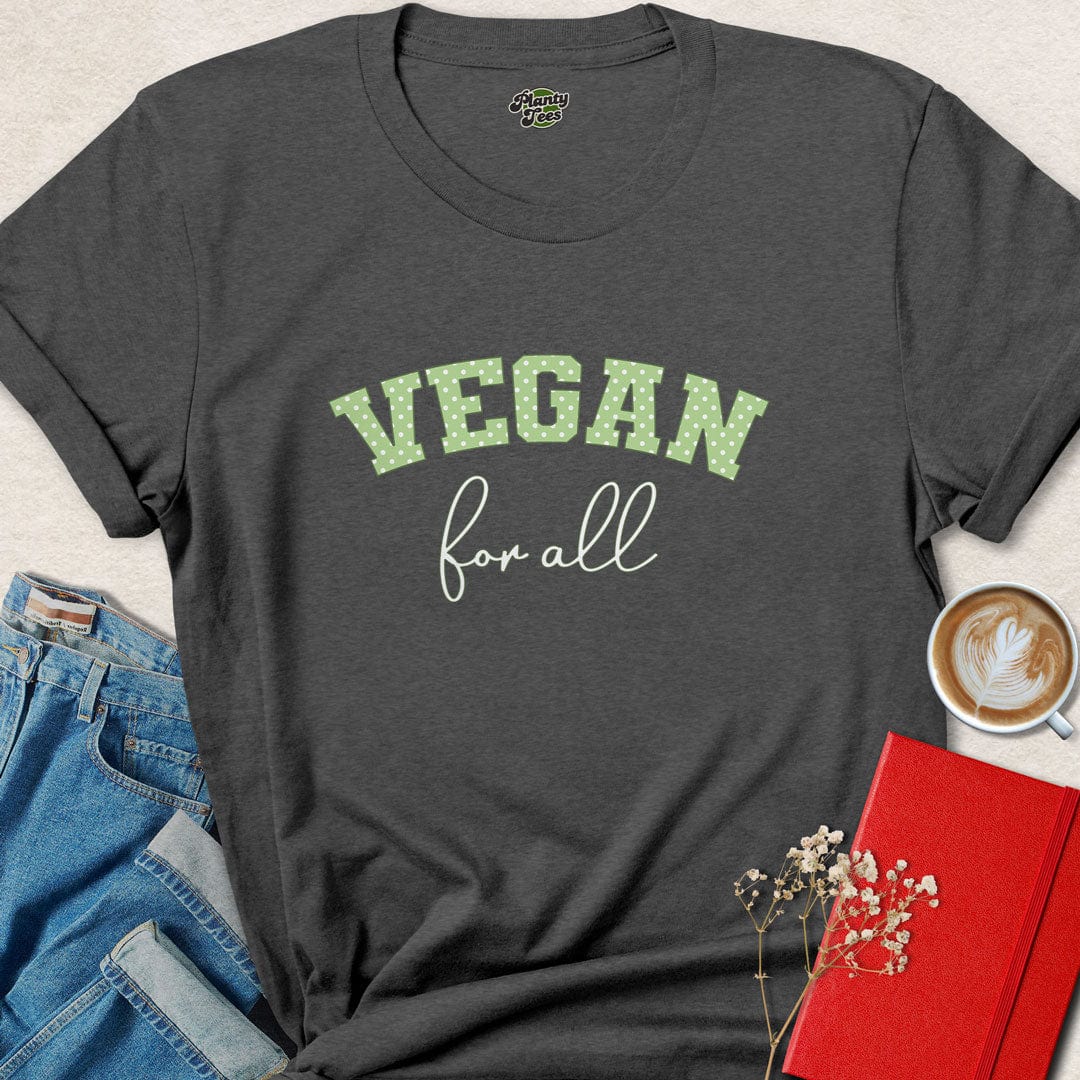 Vegan For All Polka Dots T-Shirt