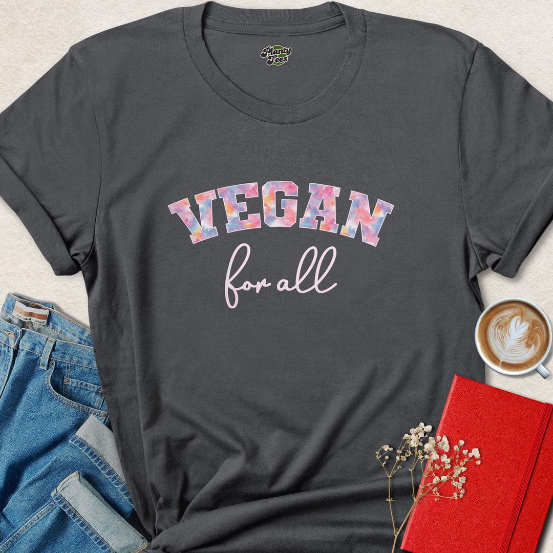 Vegan For All Watercolor T-Shirt