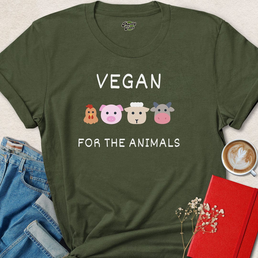 Vegan For The Animals T-Shirt