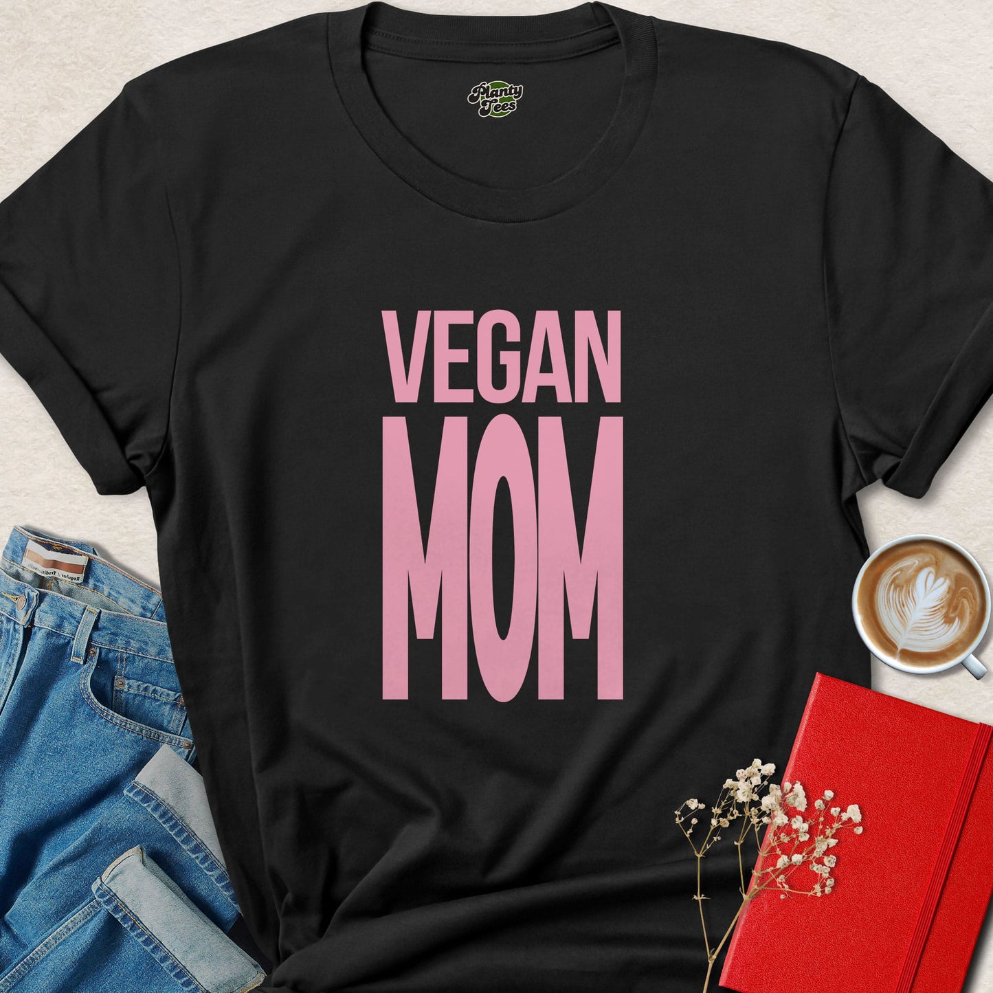 Vegan Mom Plant Based Lifestyle Animal Rights Shirt