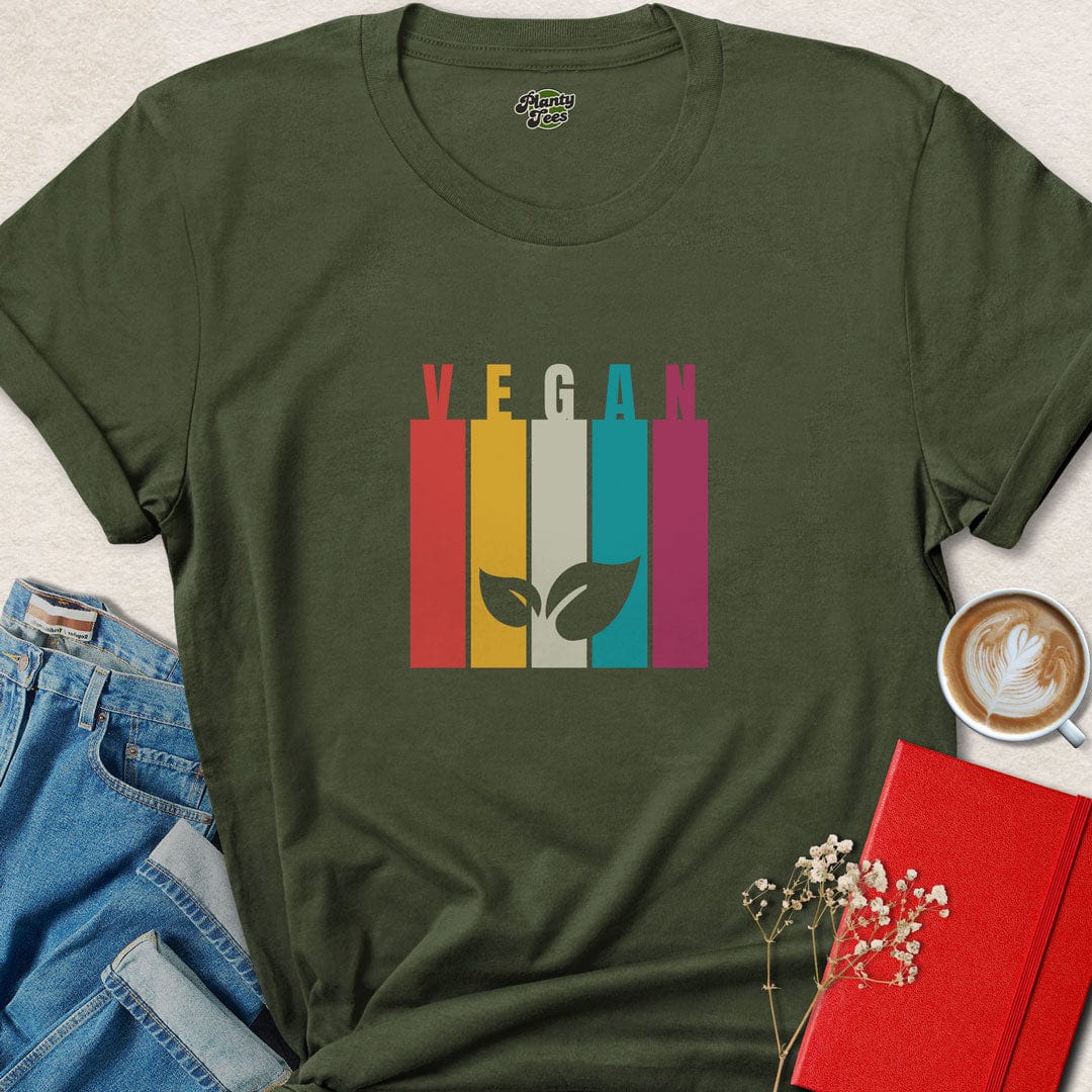 Vegan Retro 60's T-Shirt