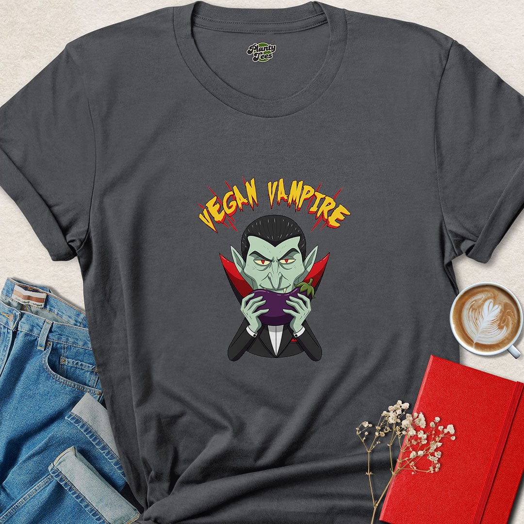 Vegan Vampire Halloween Vegan T-Shirt