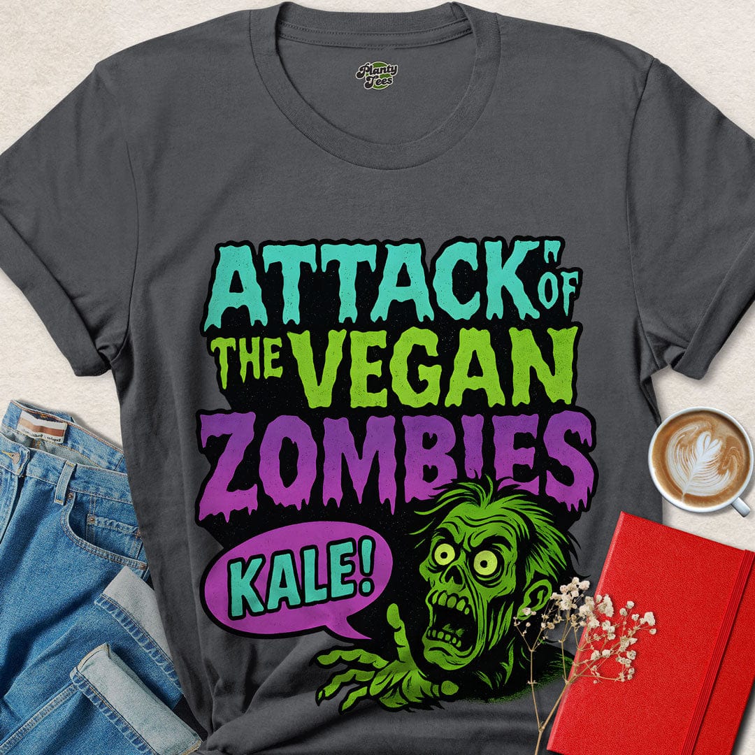 Attack of The Vegan Zombies T-Shirt