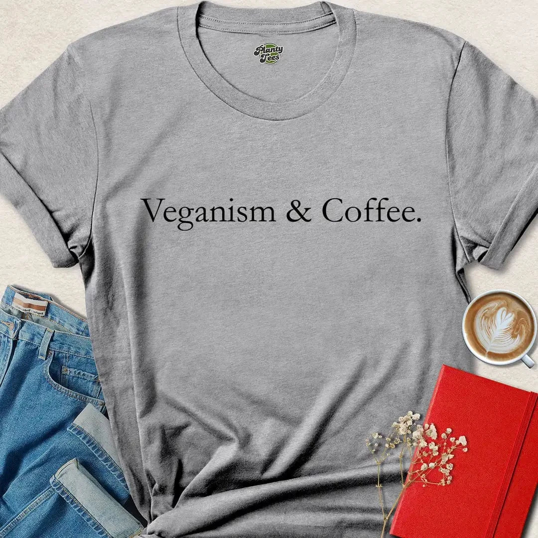 Veganism & Coffee T-Shirt
