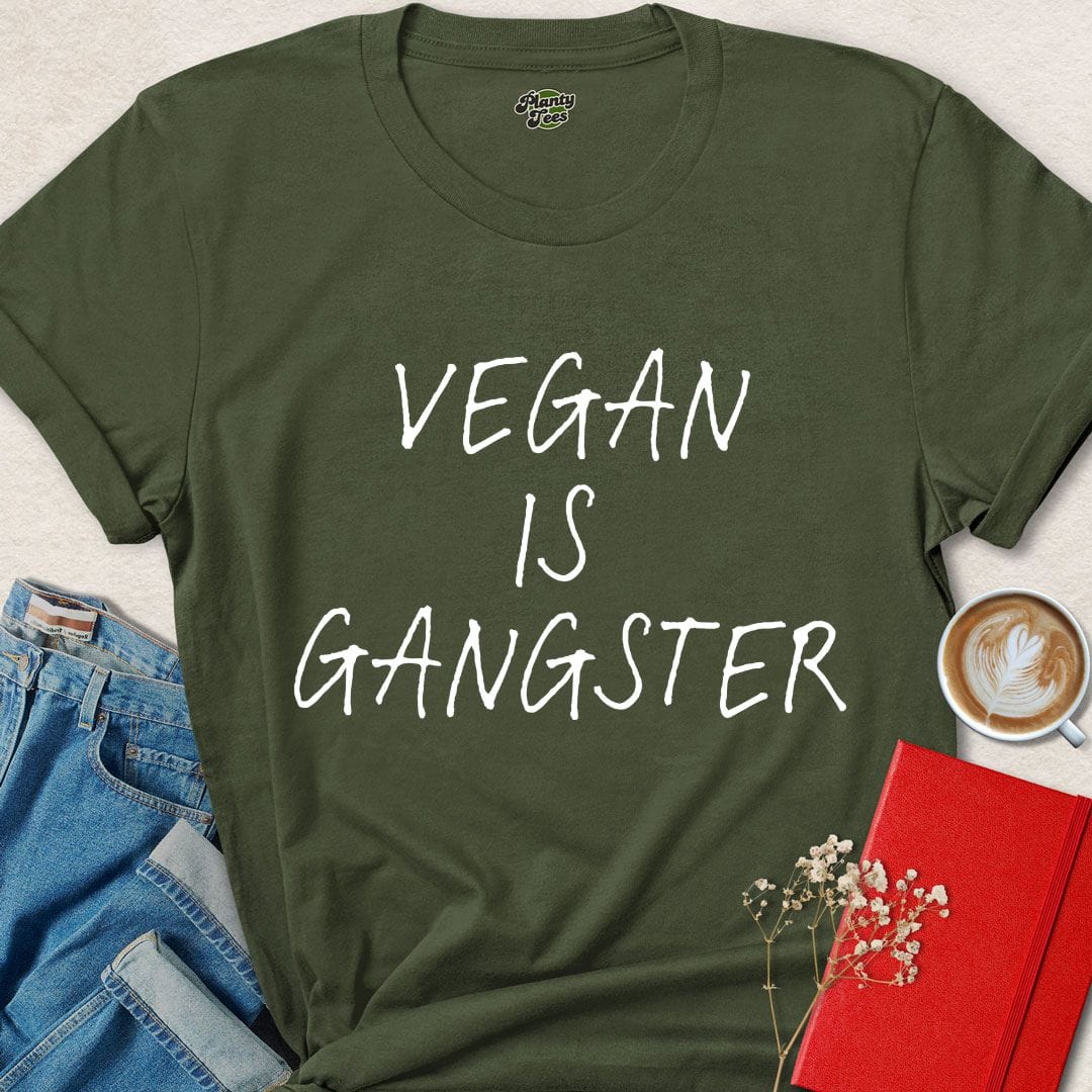 Vegan is Gangster T-Shirt