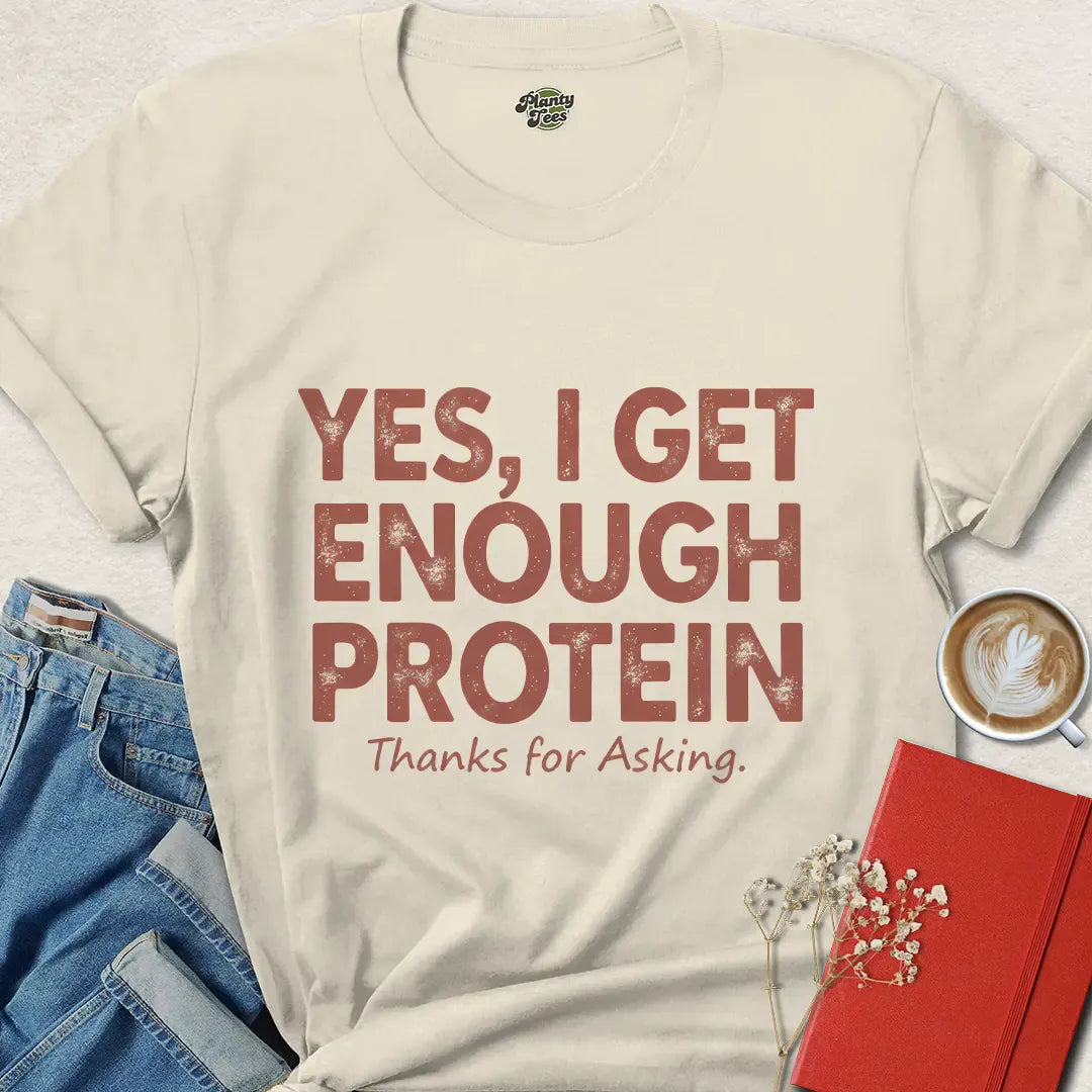Vegan Protein Shirt – Funny Plant-Based Tee for Proud Vegans