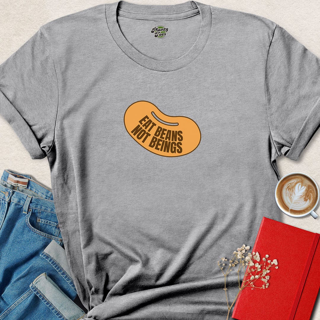 Eat Beans Not Beings Vegan Animal Rights Shirt