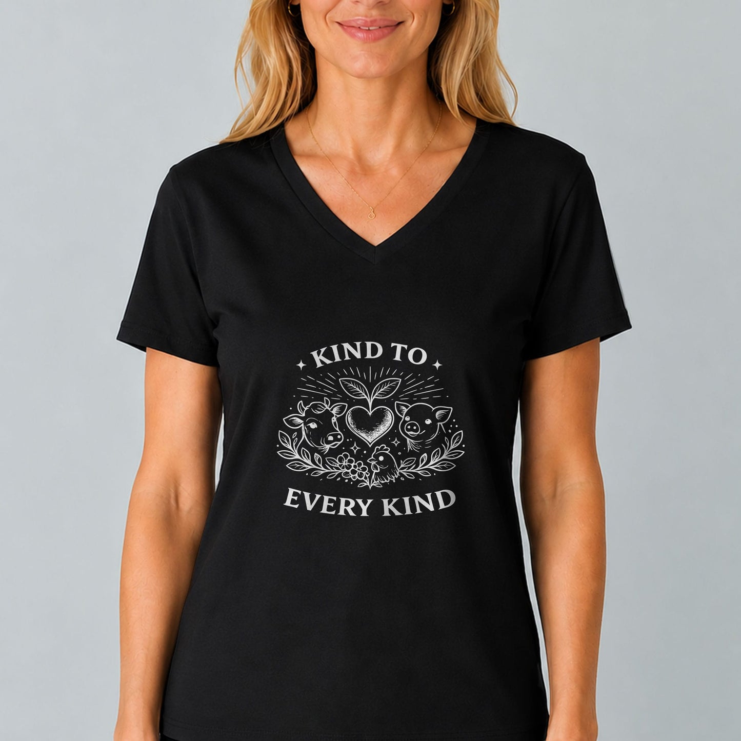 Kind To Every Kind V-Neck T-Shirt