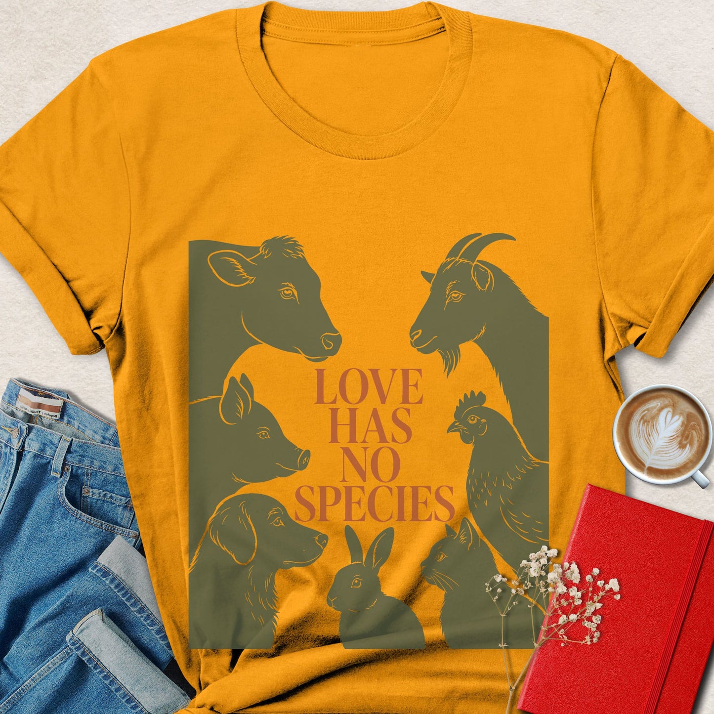 Love Has No Species T-Shirt