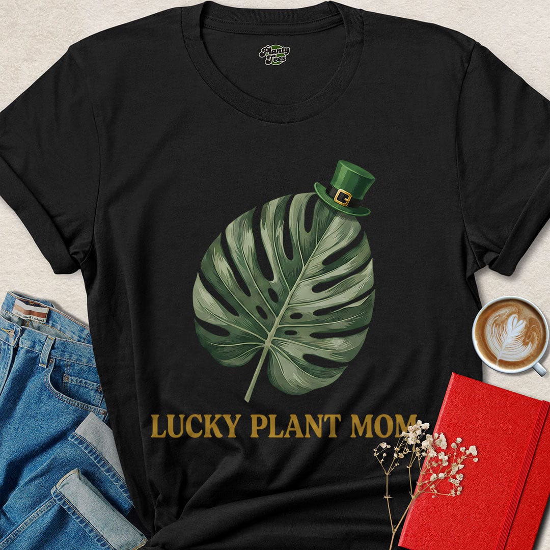 Lucky Plant Mom Shirt | Cute St. Patrick’s Day Tee for Plant Lovers – Shop Eco Style Now