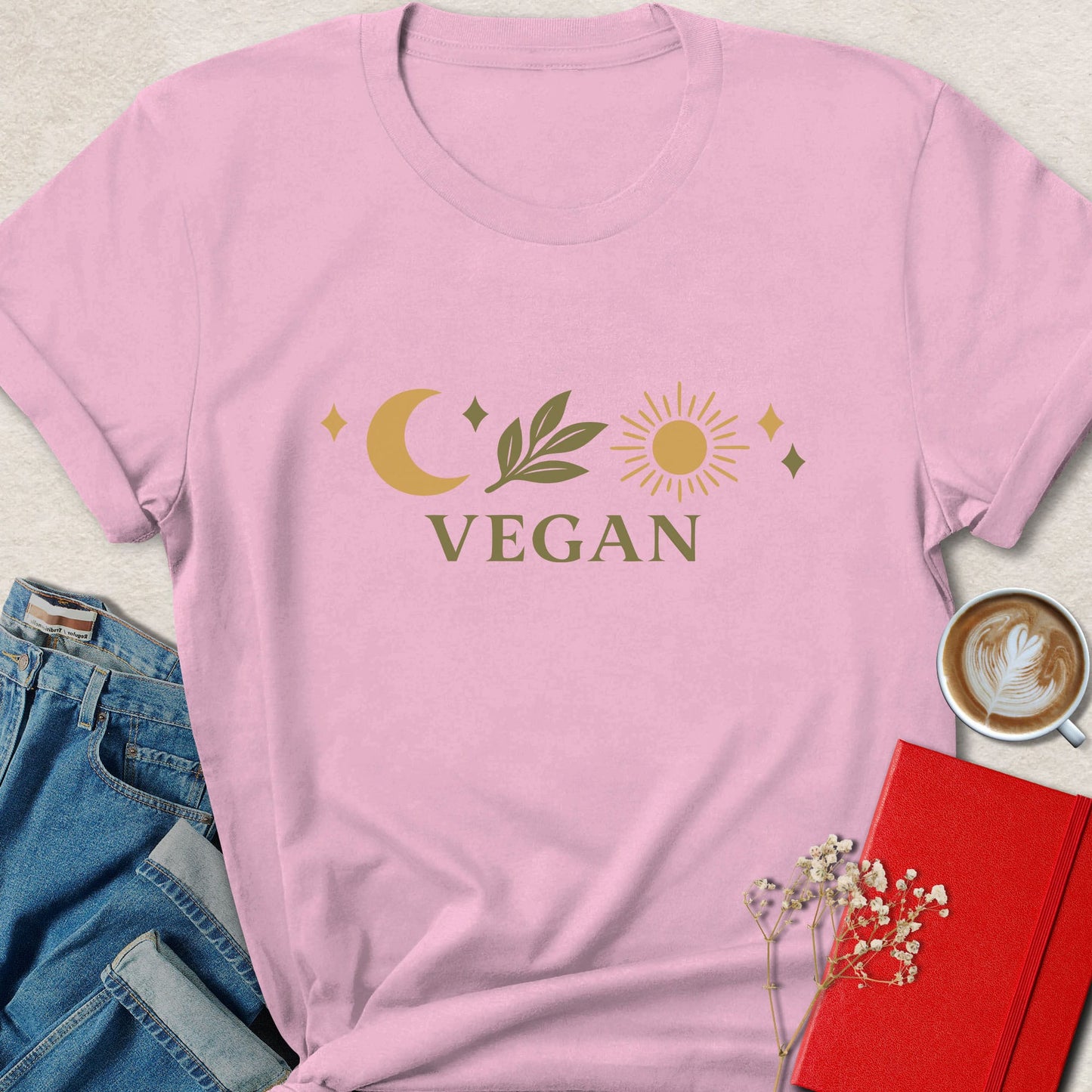 Minimalist Vegan Shirt | Eco Friendly Plant Based Apparel