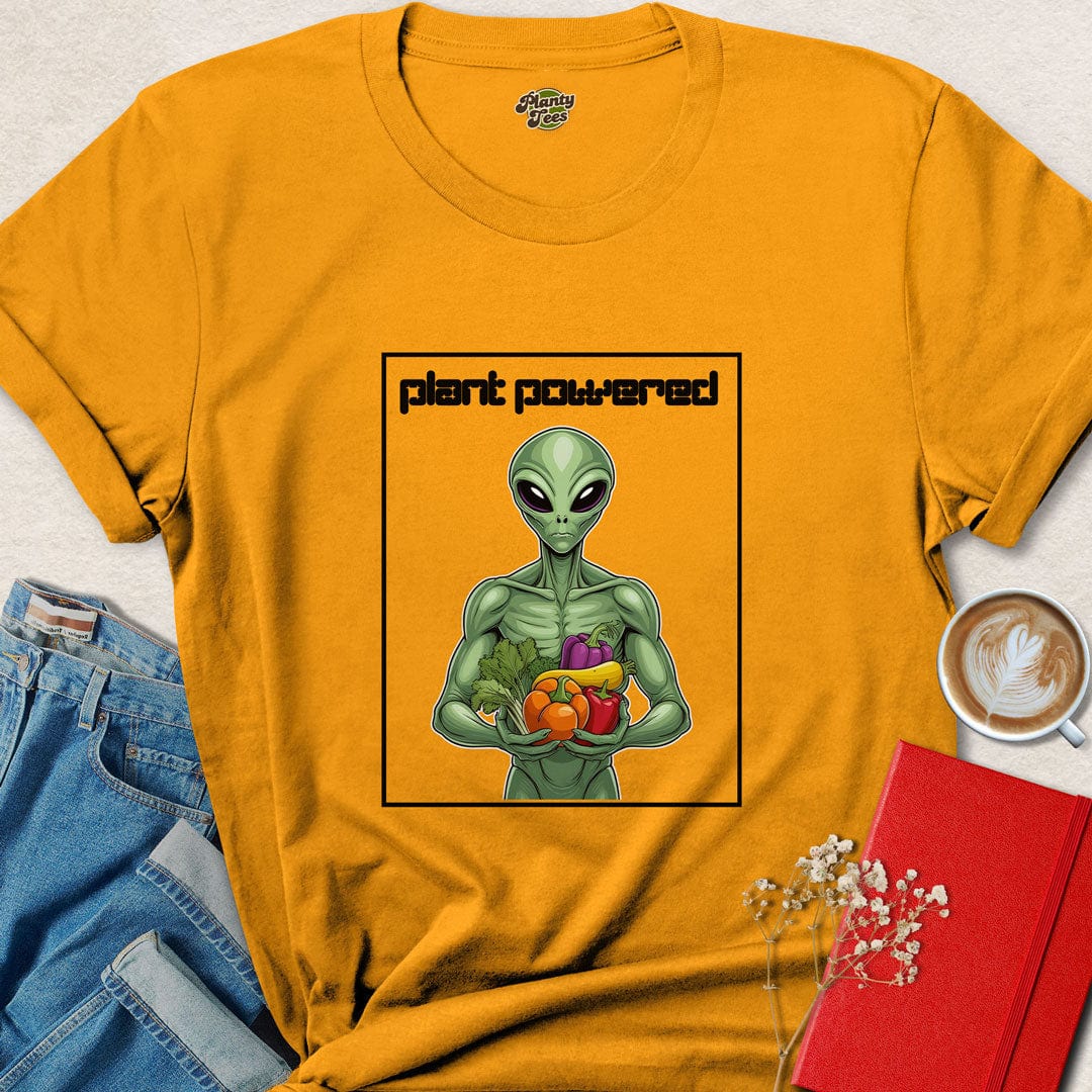 Plant Powered Alien T-Shirt
