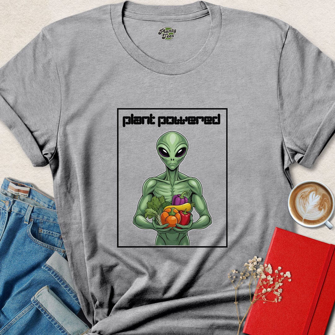 Plant Powered Alien T-Shirt