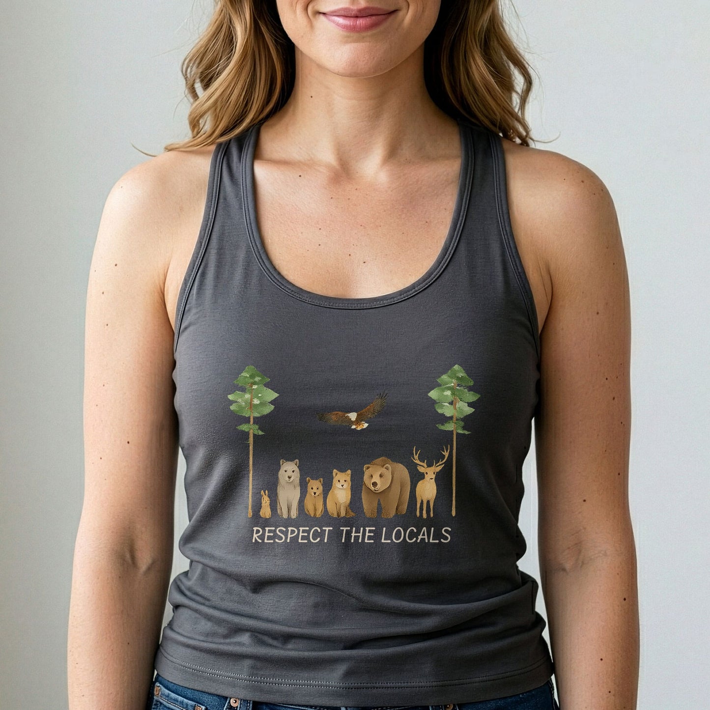 Respect The Locals Vegan Tank Top