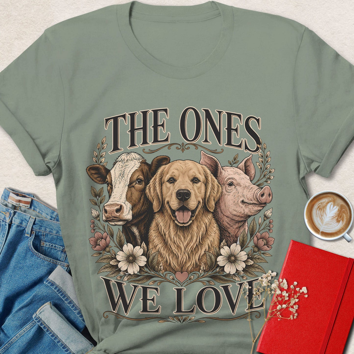 The Ones We Love Animal Rights T-Shirt