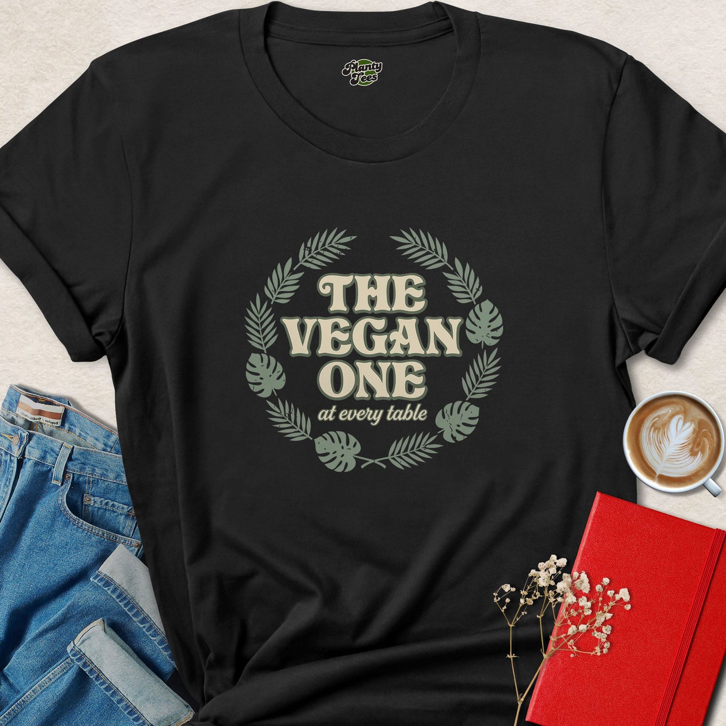 The Vegan One Shirt Funny Vegan Lifestyle Statement