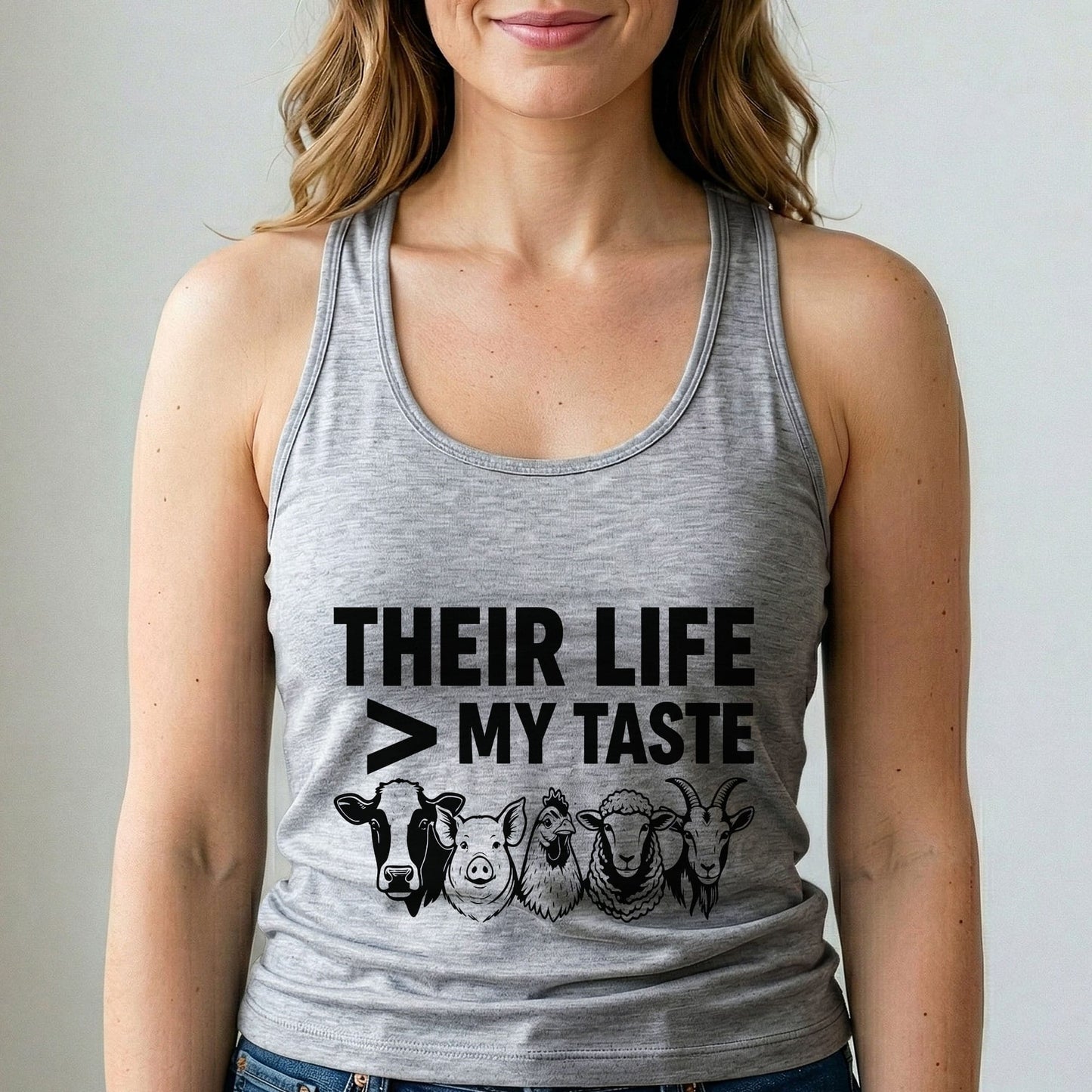 Their Life My Taste Vegan Tank Top