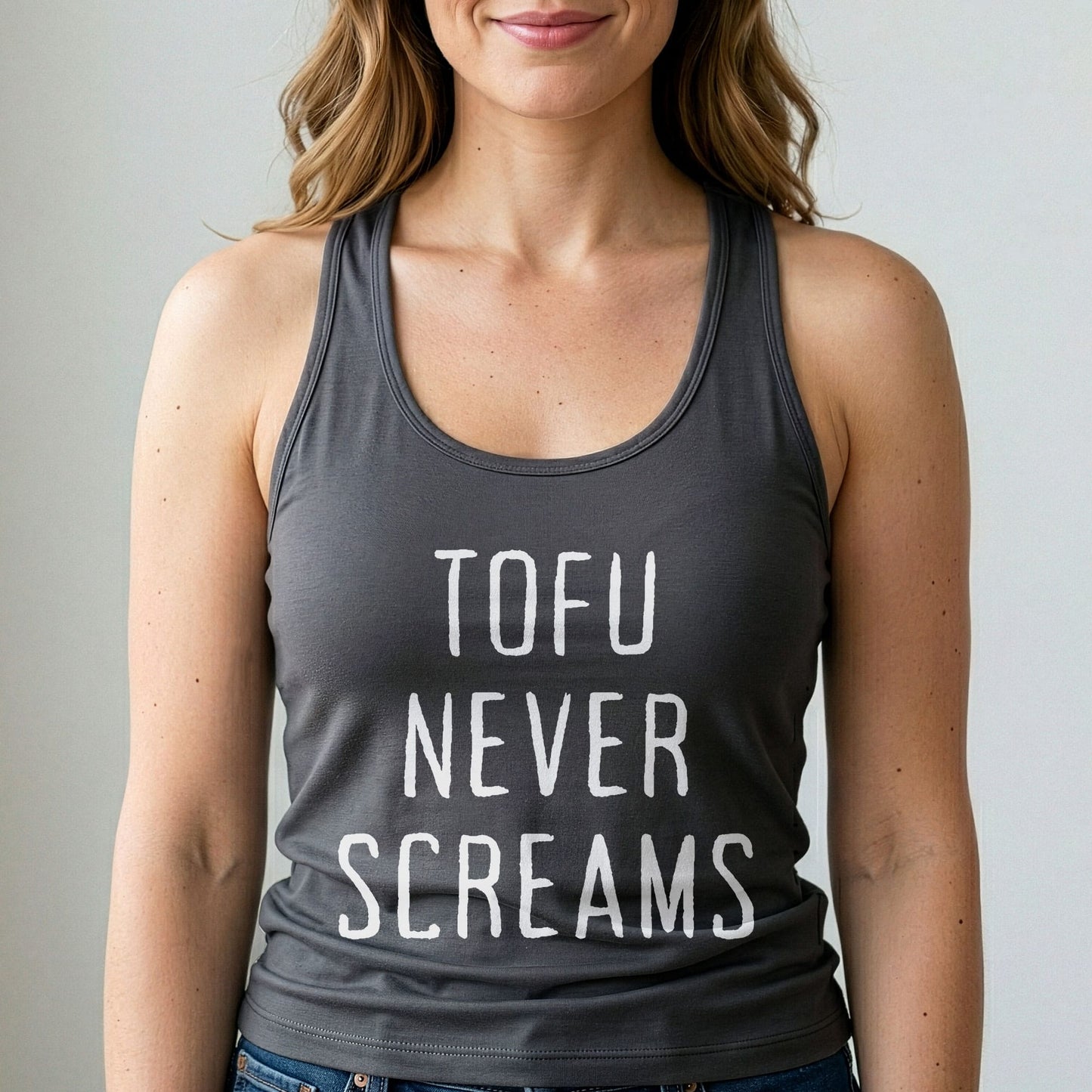 Tofu Never Screams Tank Top