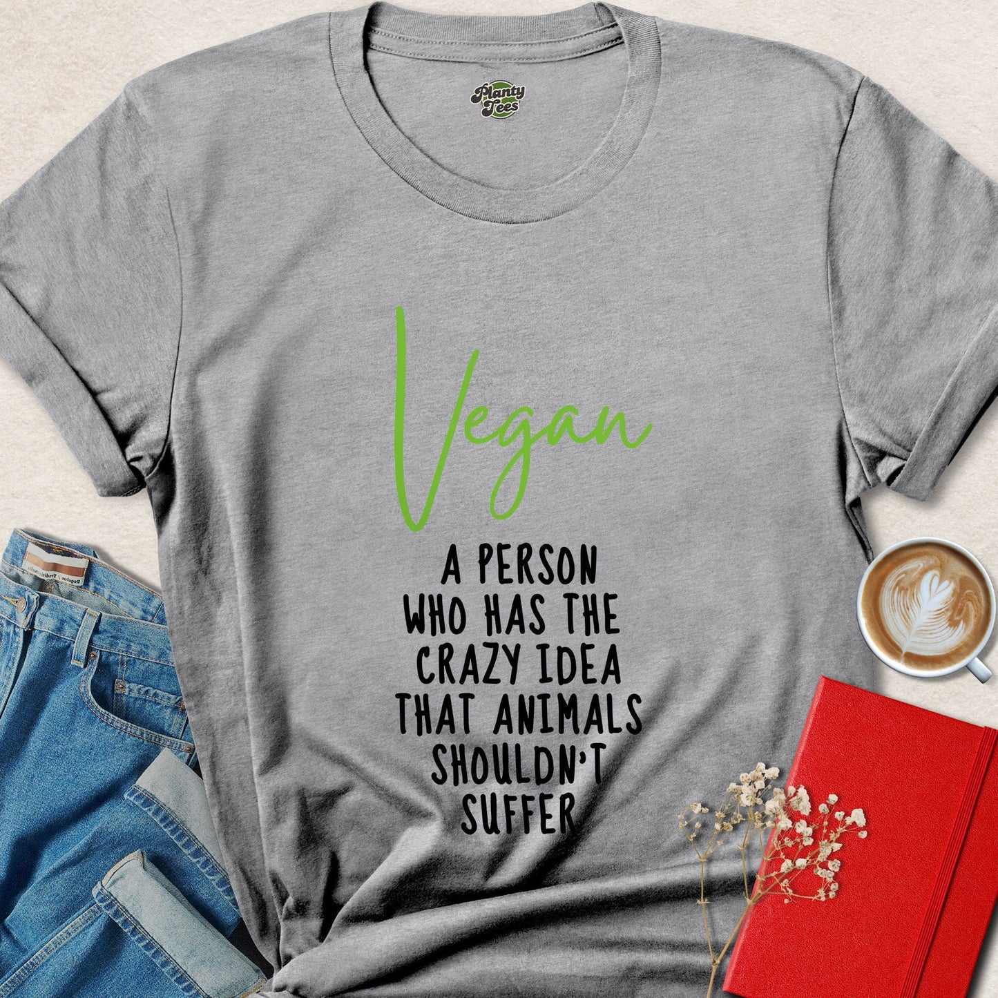 Vegan Definition Animal Rights Shirt Animals Shouldn't Suffer