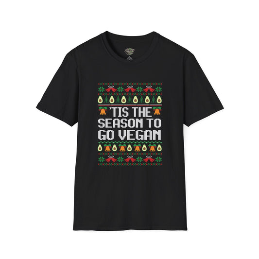 'Tis The Season To Go Vegan T-Shirt