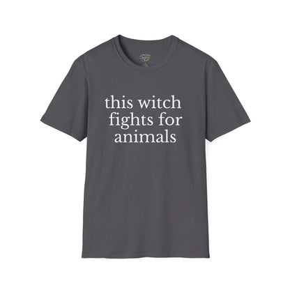 This Witch Fights For Animals T-Shirt