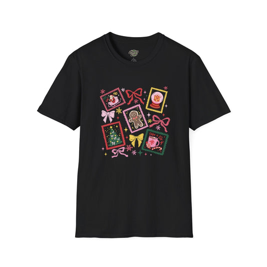 Christmas Doodles Coquette T-Shirt