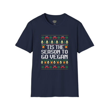 'Tis The Season To Go Vegan T-Shirt