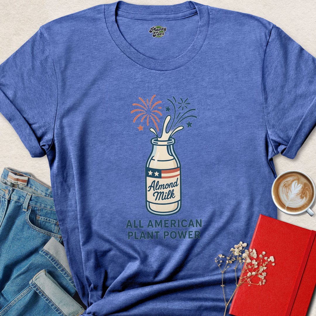 All American Plant Power -  4th Of July T-Shirt