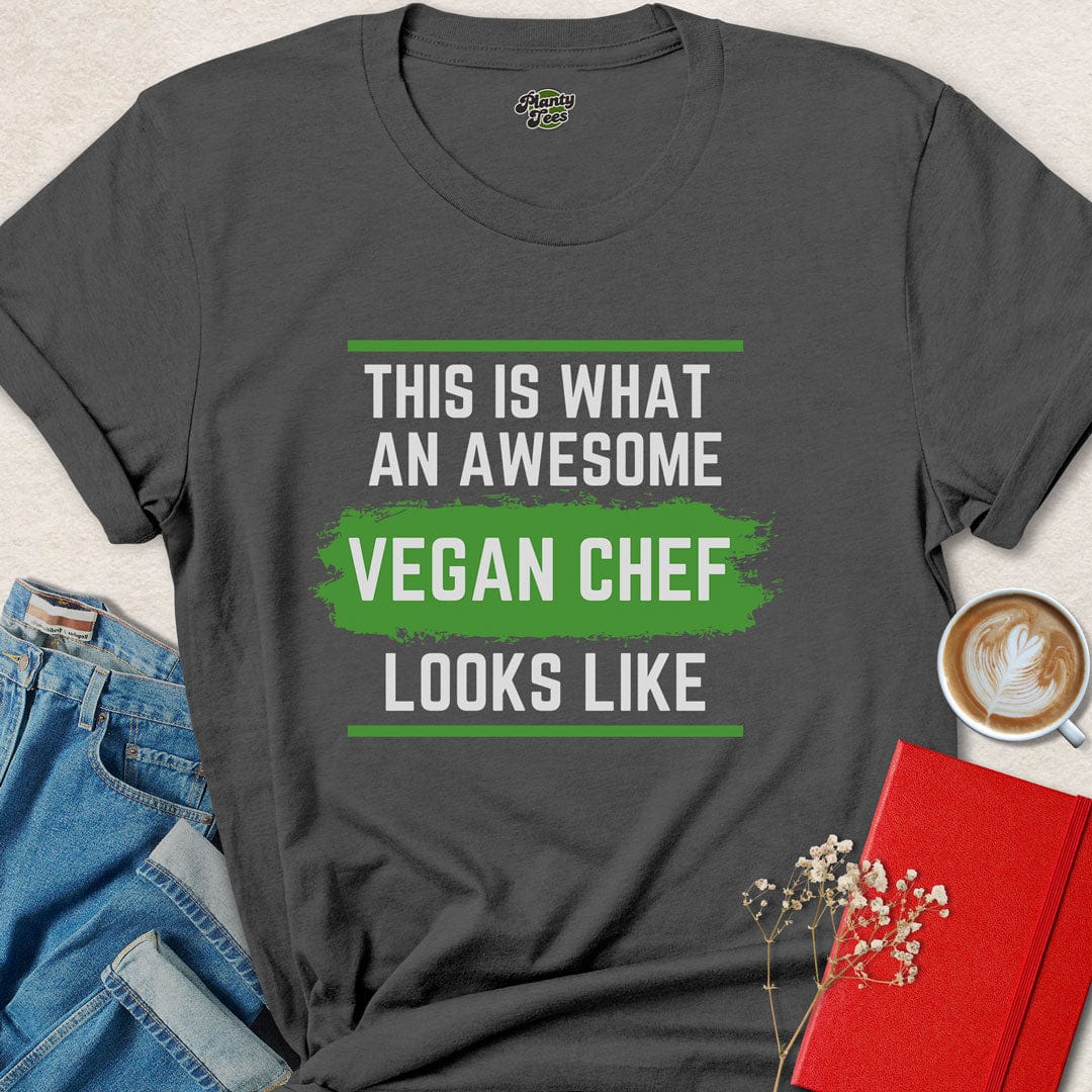 Awesome Vegan Chef T-Shirt
