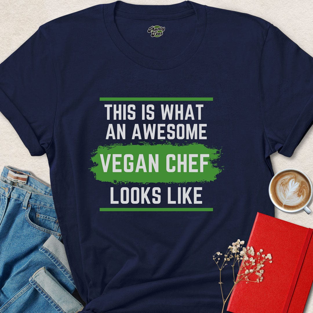 Awesome Vegan Chef T-Shirt