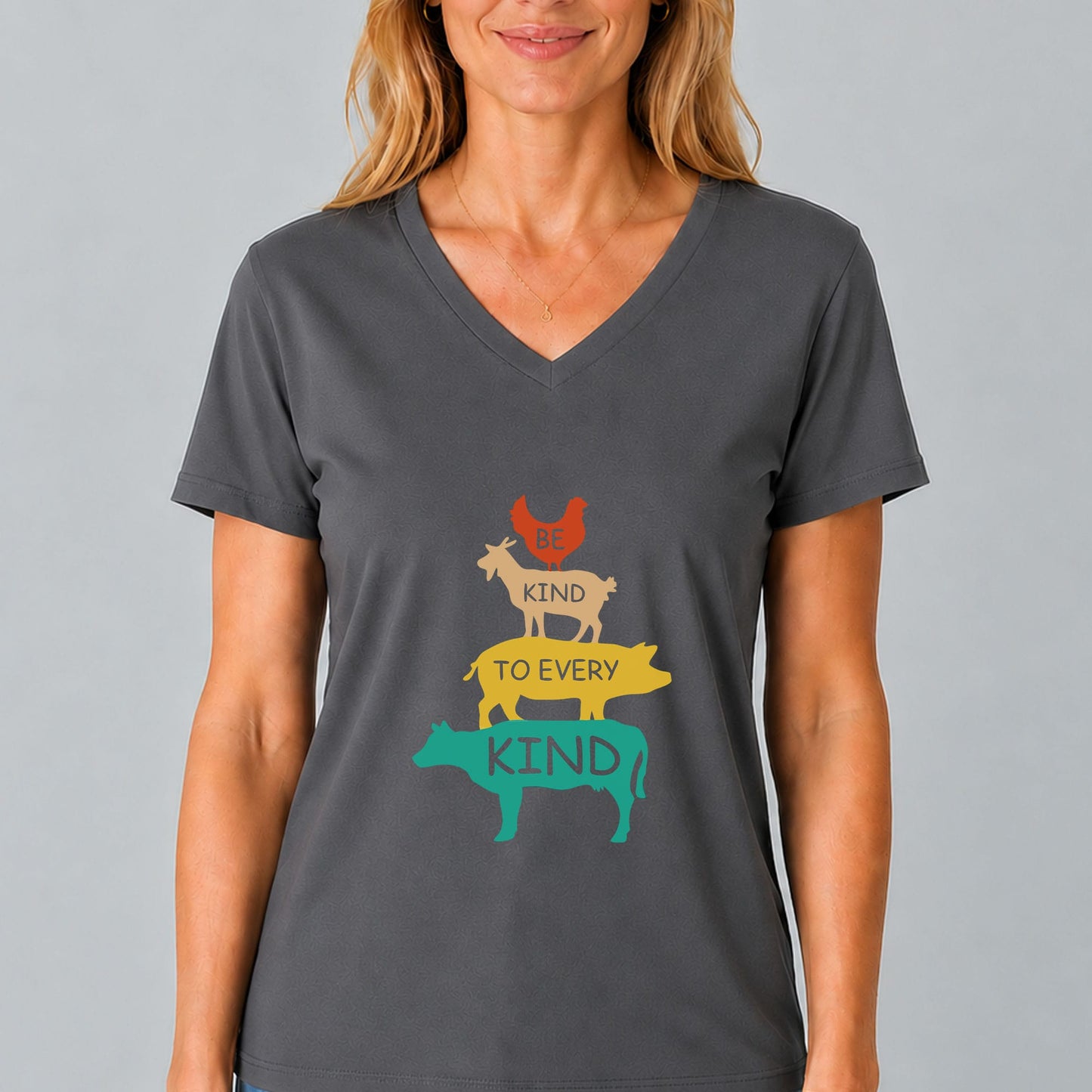 Be Kind To Every Kind V-Neck Shirt
