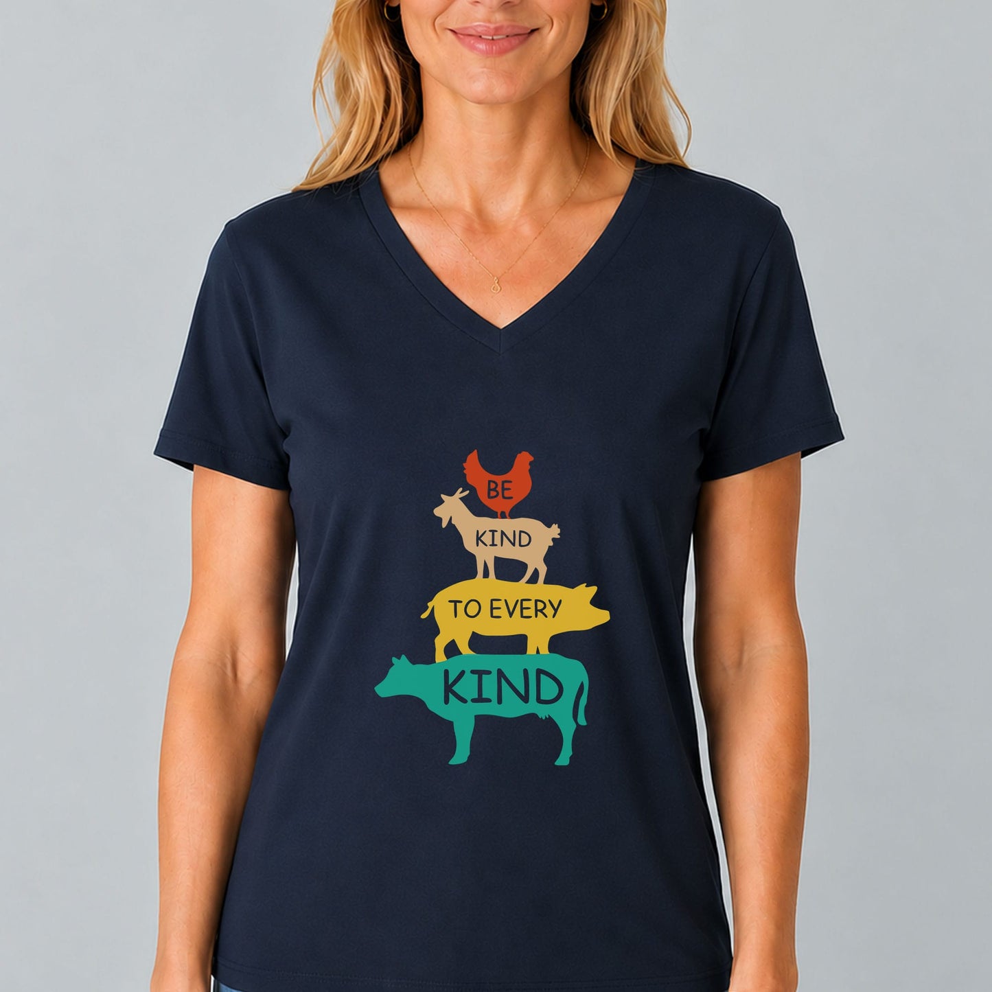 Be Kind To Every Kind V-Neck Shirt