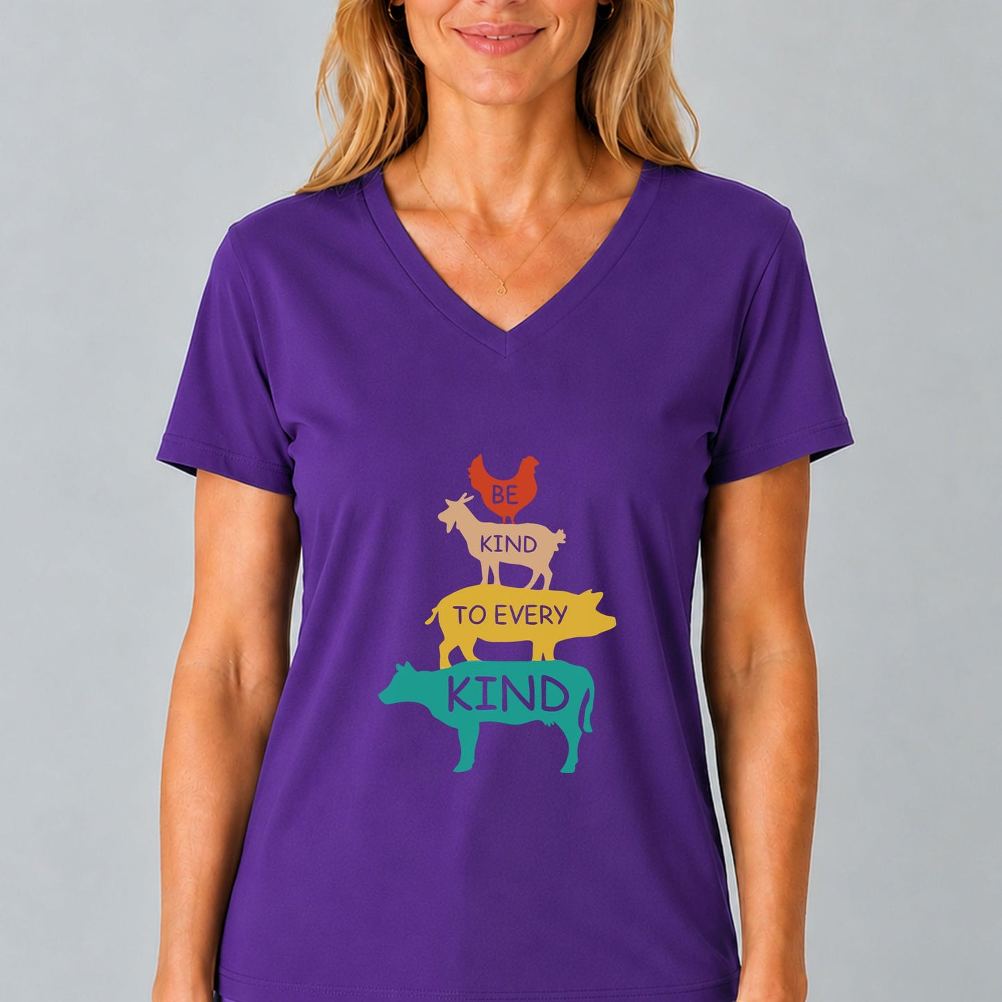 Be Kind To Every Kind V-Neck Shirt